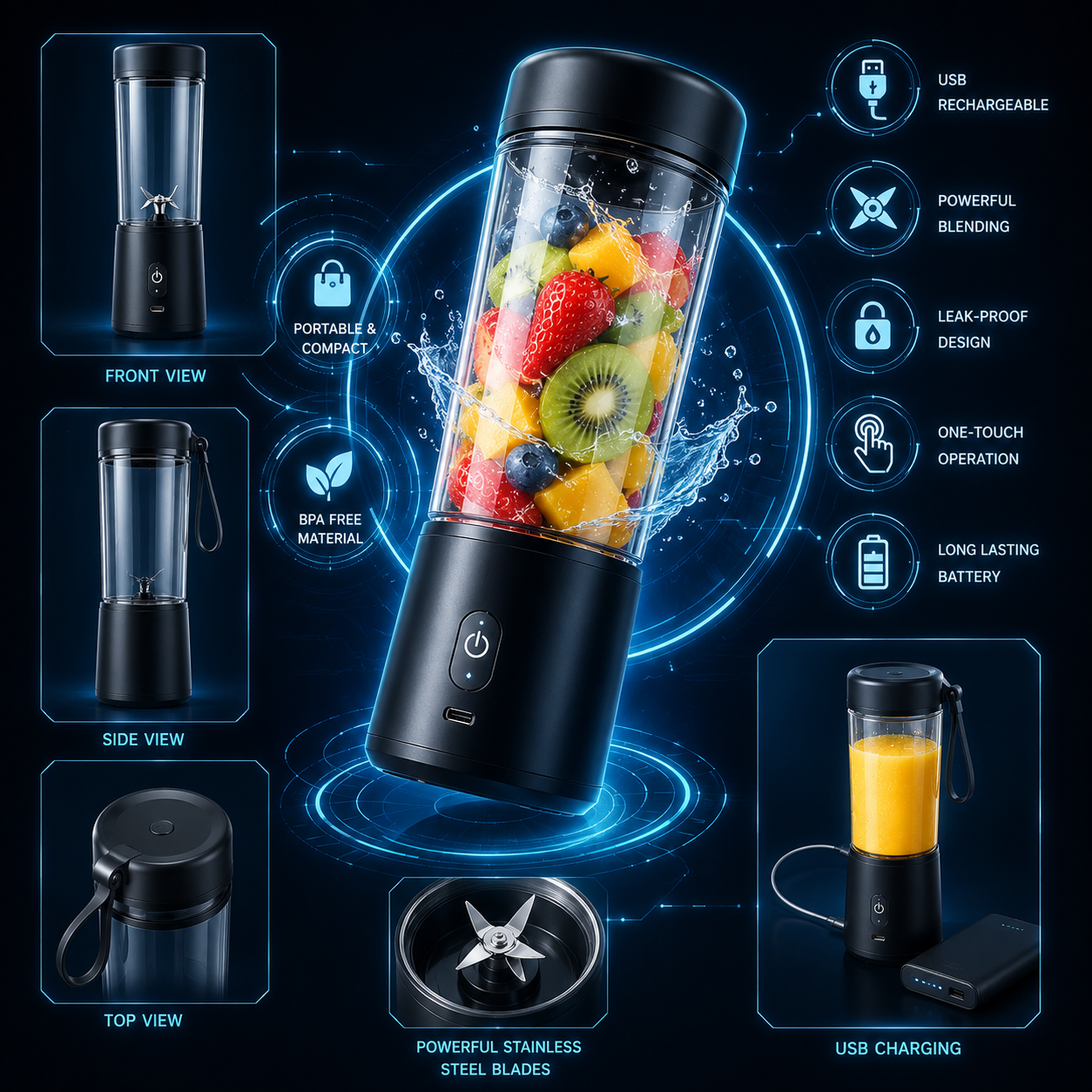 Portable Juice Blender - Image 5