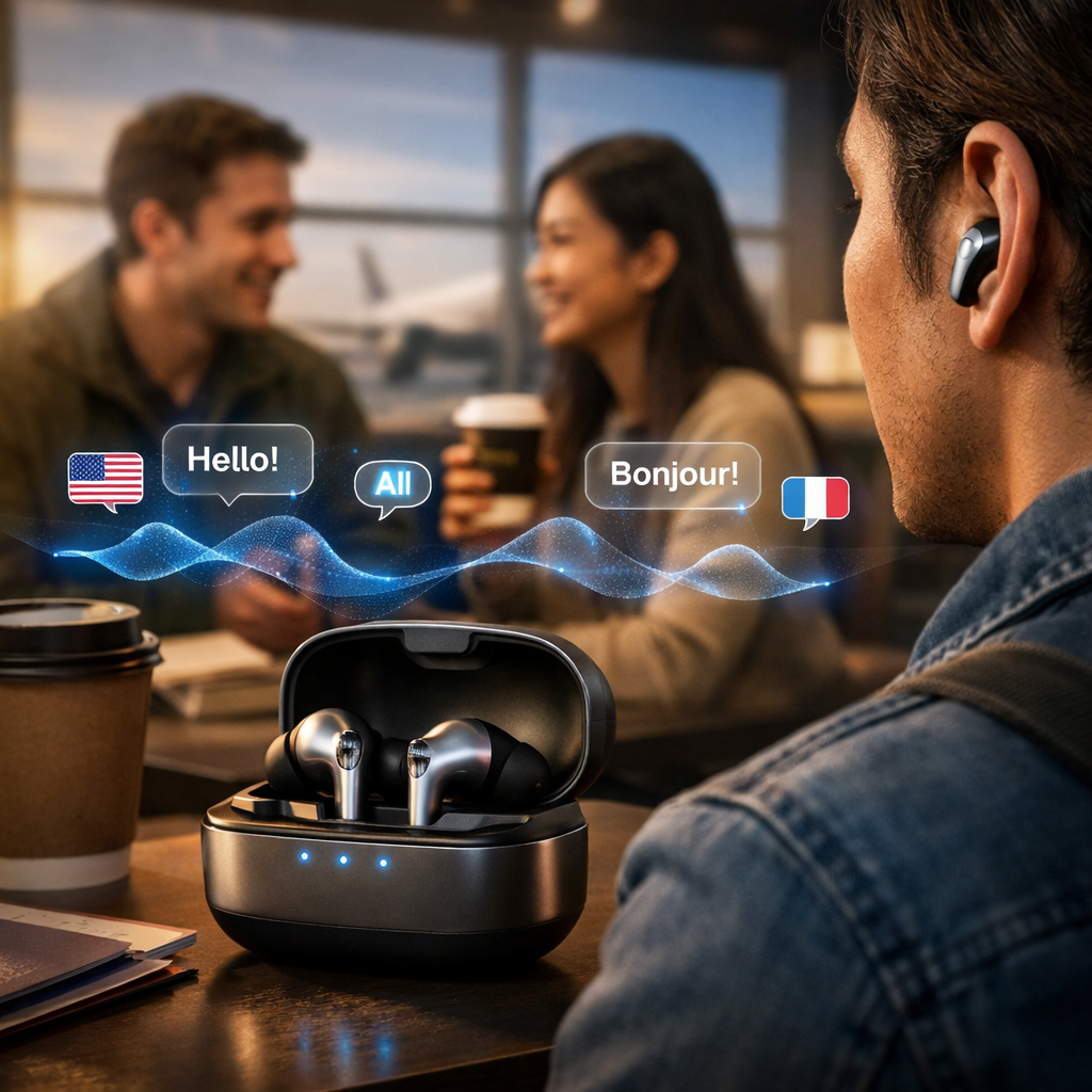 AI Smart Translation Earbuds - Image 3