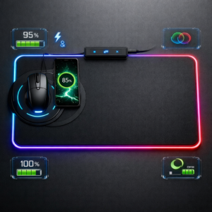 Rechargeable Smart Mouse Pad